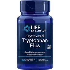 Life Extension Optimized Tryptophan Plus, 90 vege caps (Expiry Aug 2025)